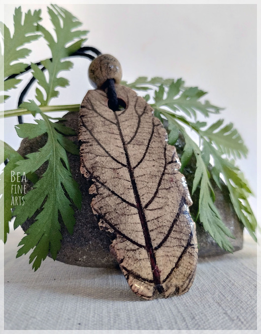 wisiory Listek - wisior ceramiczny w stylu Scandi
