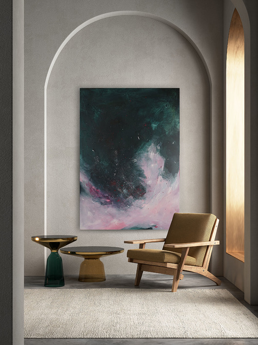 obrazy Kiedy zakwitną bzy // duży obraz akrylowy 70x100 cm