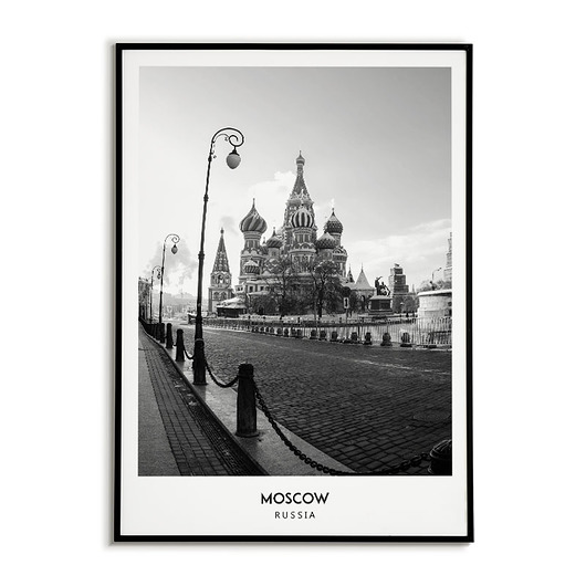 plakaty Plakat miasto ROSJA - MOSKWA obraz