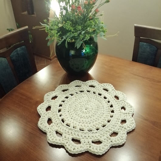 podkładki do kuchni Podkładka okrągła na stolik 48cm
