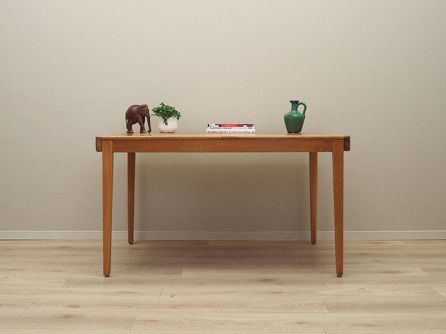 stoły Stół dębowy, duński design, lata 70, produkcja: Dania
