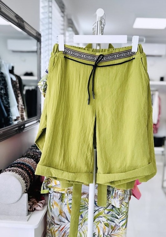 szorty damskie Spodenki  tencel