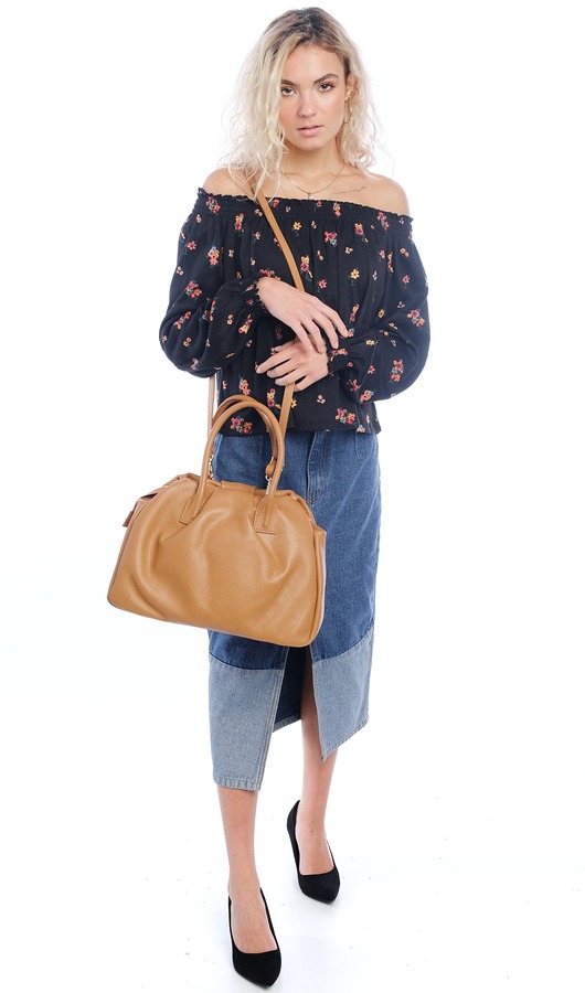 torby na ramię Torba skórzana Shopper  (7107)