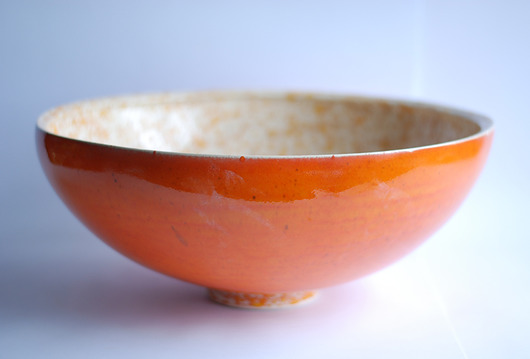 umywalki Umywalka ceramiczna - Pomarańczowa