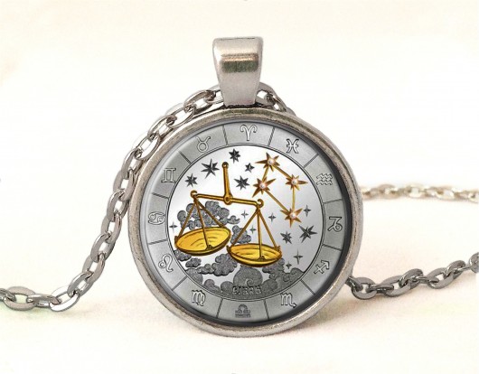 Medalion Waga - znaki zodiaku EGGinEGG