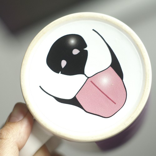 Pyszczki - naklejki na spód kubka ONE MUG A DAY