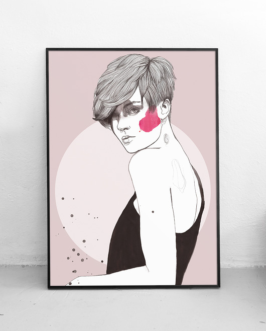 inne Kobieta VIII - 50x70cm.