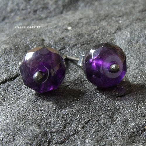 fiolet ametystu little atelier