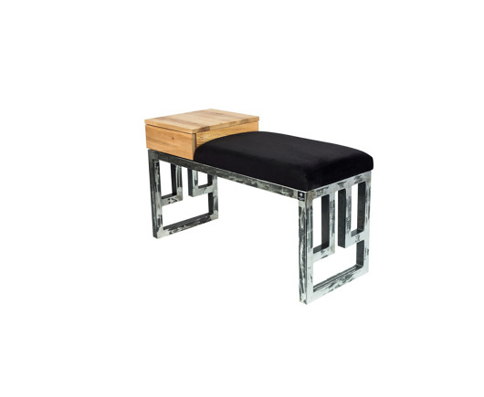 ławki Ławka Pufa Tapicerowana  Stal LGMS-22