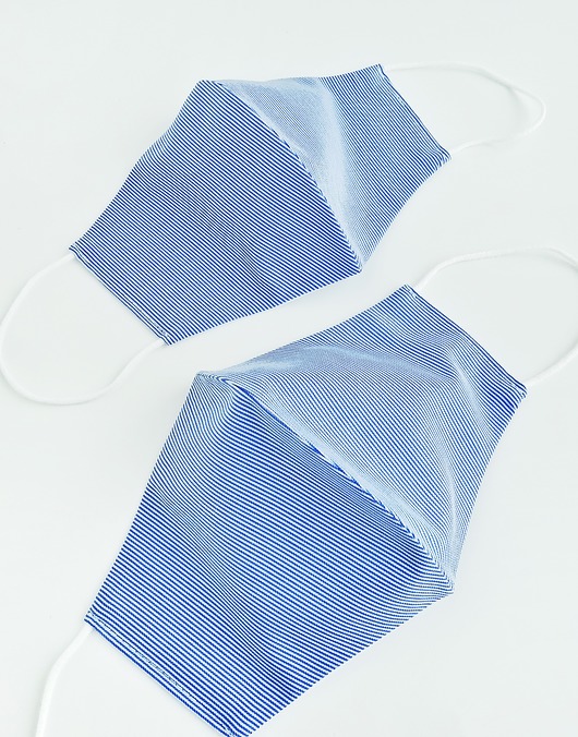 Zestaw 2 maseczek BLUE SKY, unisex Erliberdi