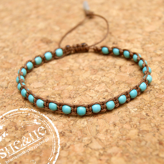 LIMITOWANA !!! Route beads turkus SHEandHE