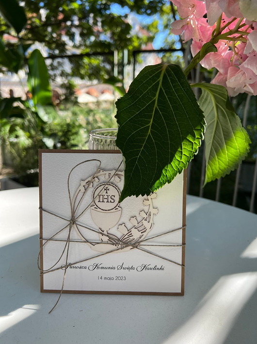 zaproszenia na komunię Najpiękniejsze zaproszenia handmade komunijne, na komunię dla chłopca, dziewc
