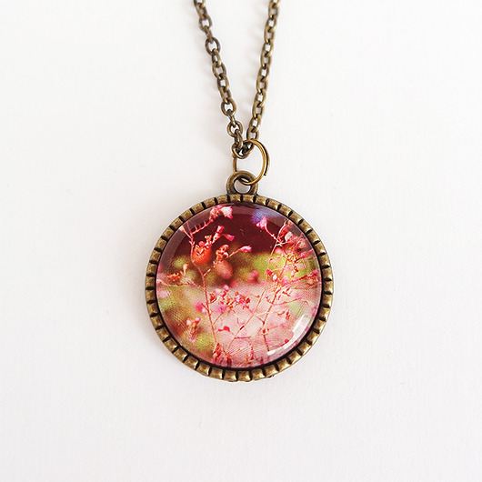 wisiory Medalion, naszyjnik - Lato - antyczny brąz