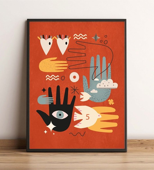 plakaty Plakat tęcza   30x40
