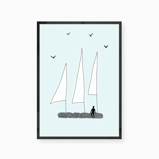 Plakat A3 HAMNEN Munnar Shop