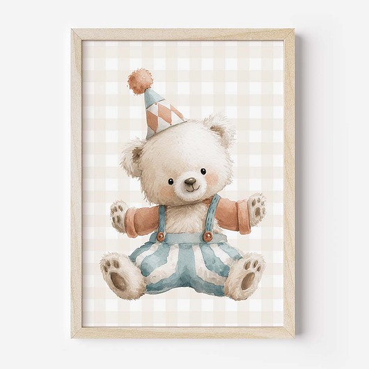 obrazy i plakaty do pokoju dziecięcego Plakat Na Ścianę Dla Dzieci Bajkowy Cyrk nr. 17