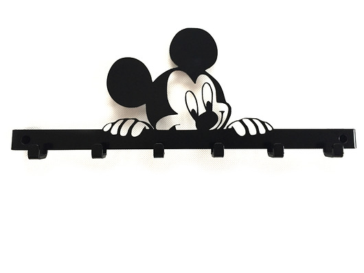 Wieszak ścienny, wieszak na klucze MICKEY MOUSE decolicious