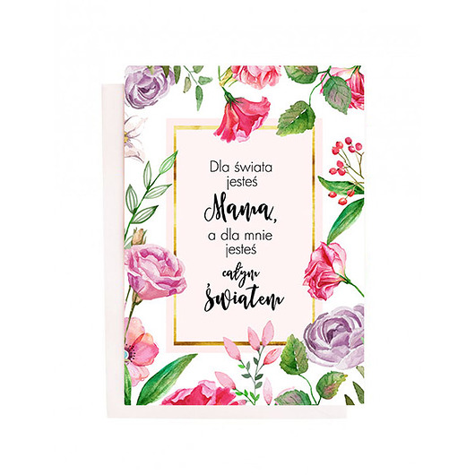 kartki okolicznościowe - wydruki Kartka na Dzień Mamy