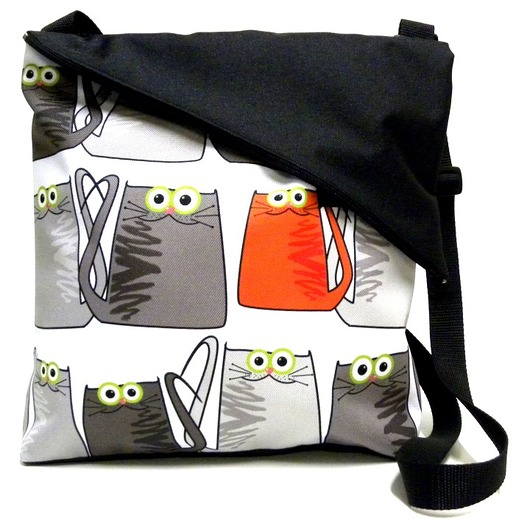 Torba listonoszka z autorskim motywem Gaul Designs