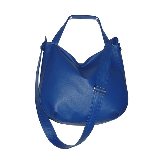 torby na ramię Granatowa torba 3w1, granatowa torebka worek