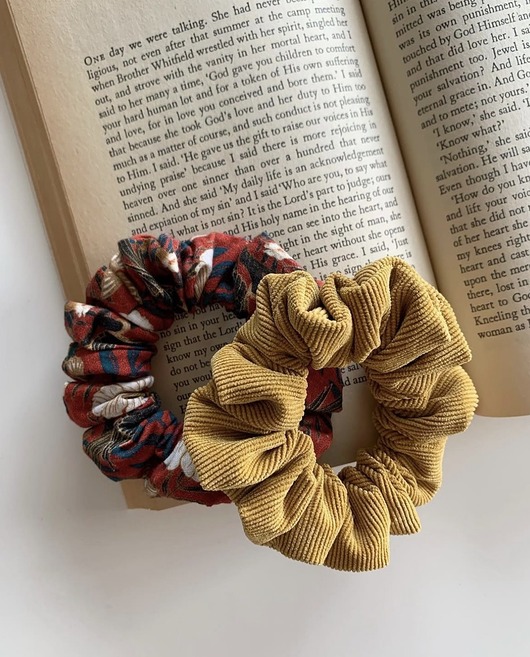 gumki do włosów Zestaw 2 scrunchies - Catia & Havanna