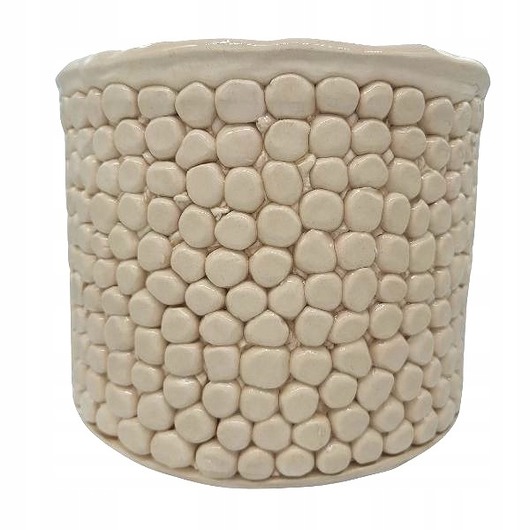 doniczki Doniczka Ceramiczna Handmade Kwiatowy Tron. Doniczka Ręcznie Robiona