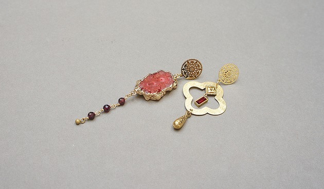 kolczyki z kamieniami Kolczyki Alloys Collection  /Odd/ - Variations  vol. 24