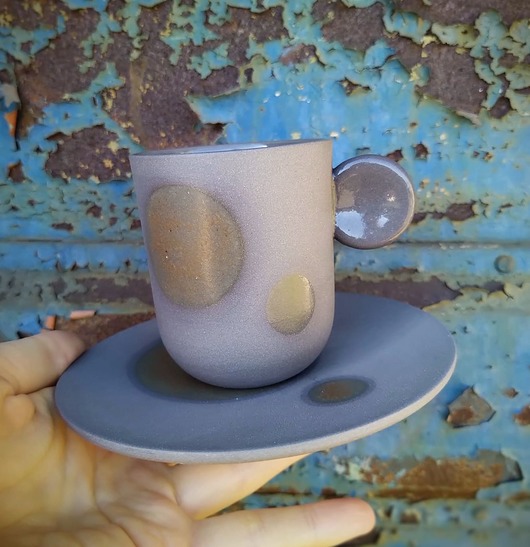 kubki COFFEE TIME Kubek ze spodkiem