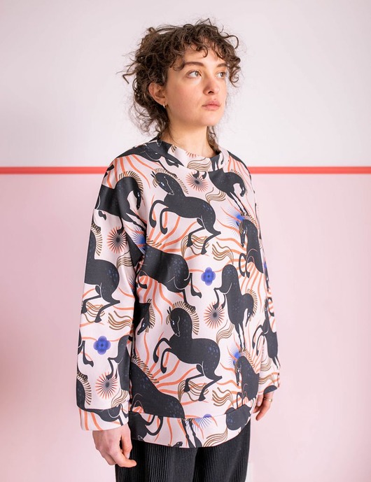 marynarki damskie Bluza  "Konie"