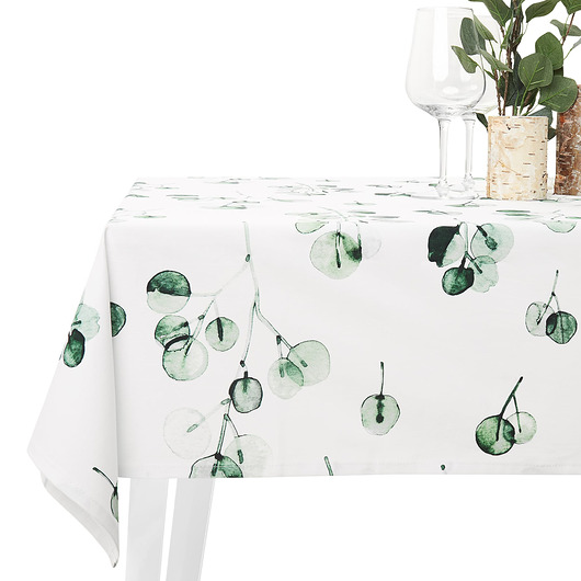 obrusy i serwetki Bawełniany obrus "Eukaliptus"