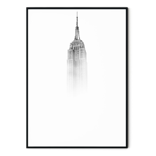 Plakat New York no. 8 Empire State Building myscandi