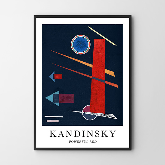 plakaty Plakat Kandinsky geometria 