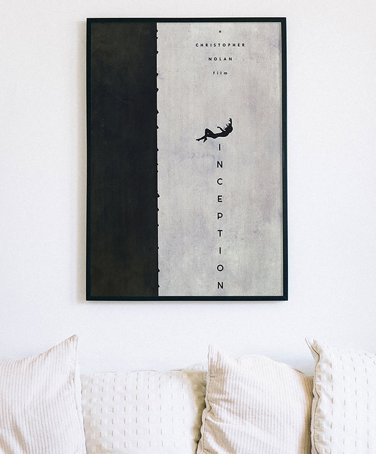 plakaty Incepcja - plakat minimalistyczny