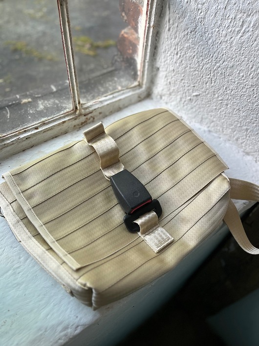 torby na ramię Torba na ramię z pasów samochodowych Wall Street 2