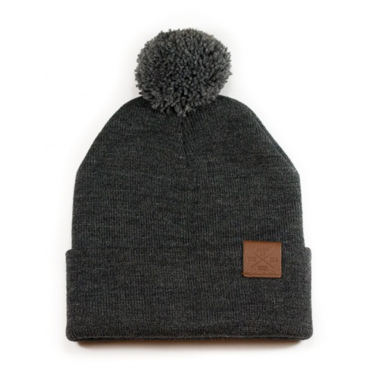 ANYWAVES Pom Beanie (graphite) anywaves