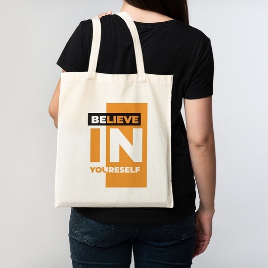 torby na zakupy Torba bawełniana "Believe in yourself"