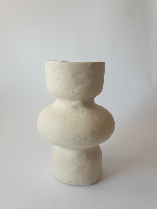 wazony Wazon Balezar kolekcja KREDA papier-mache 19/12 cm