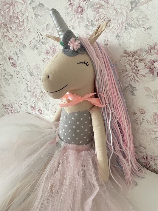 misie i maskotki Pola maskotka jednorożec 55 cm