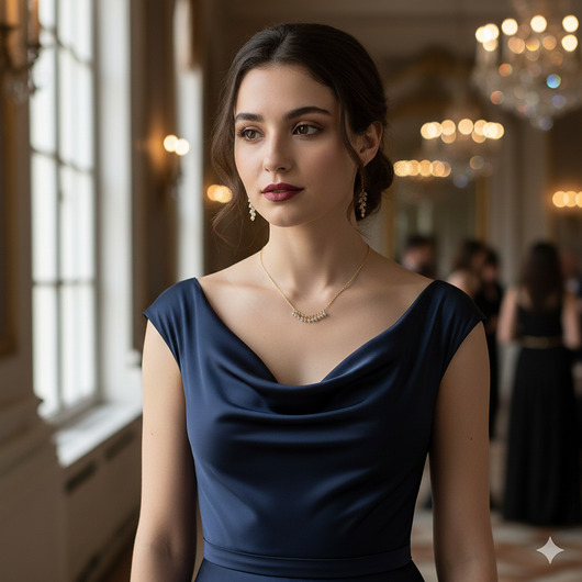 złote naszyjniki Złoty naszyjnik z naturalnymi diamentami, żółte diamenty, pozłacane srebro