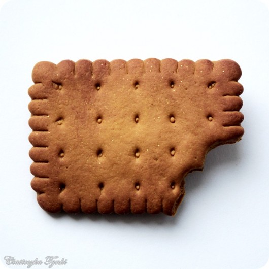Broszka herbatnik ciasteczkatynki