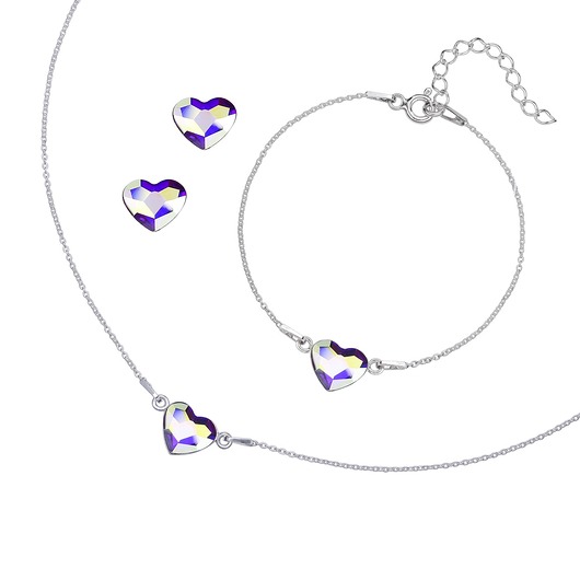 3- częściowy zestaw z kryształem SWAROVSKI® Coccola JEWELLERY