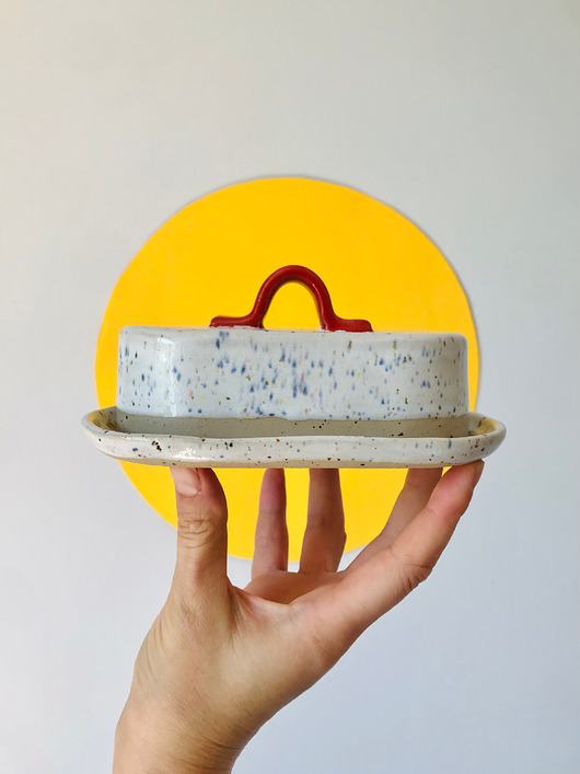 pojemniki kuchenne Maselniczka z Kotem