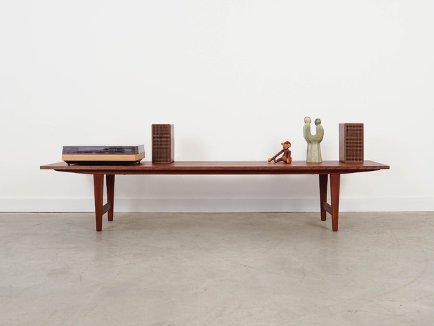 komody Lowboard, duński design, lata 70, produkcja: Dania