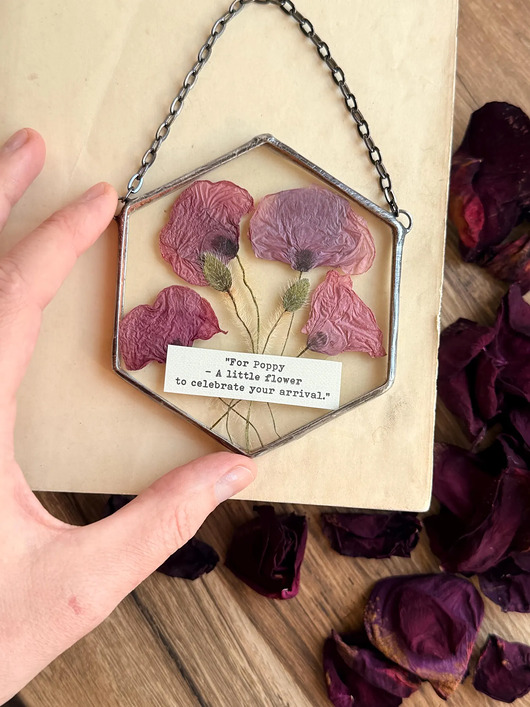 Ozdoby na ścianę Dekoracja z makami