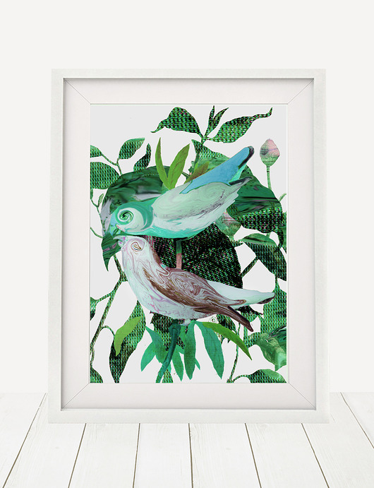 ptaki | 30x40 cm Anita Tomala