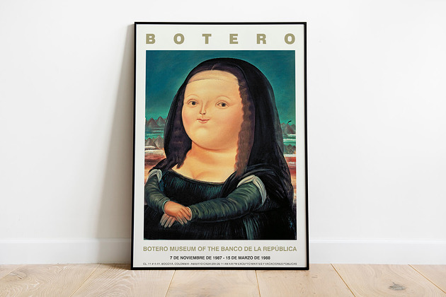 plakaty Fernando Botero - Exhibition Poster