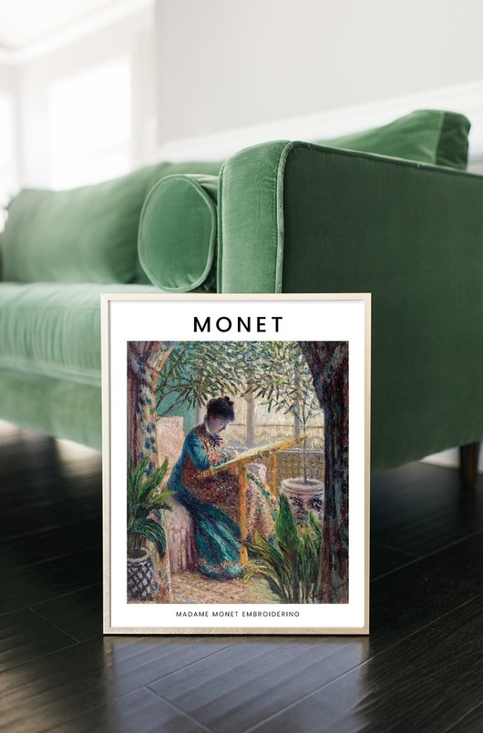 plakaty PLAKAT Claude Monet, morski krajobraz