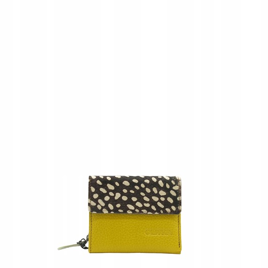 portfele damskie Portfel damski skórzany miejsce na bilon zdjęcie przegródki OLIVKA