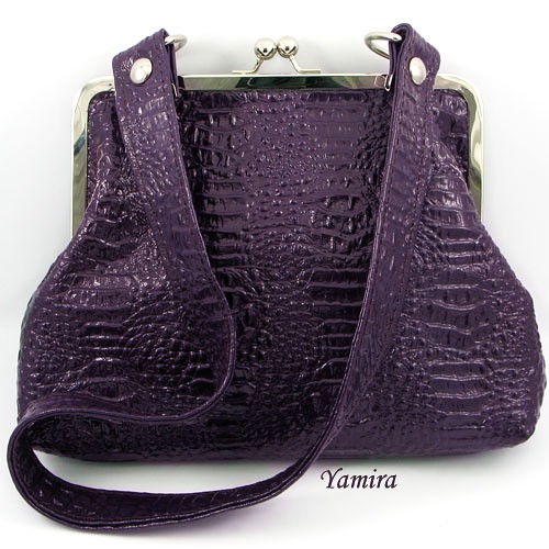 Torebka :: violet leather elegance :: yamira