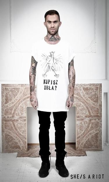 KUPISZ ORŁA? t-shirt SHE/S A RIOT